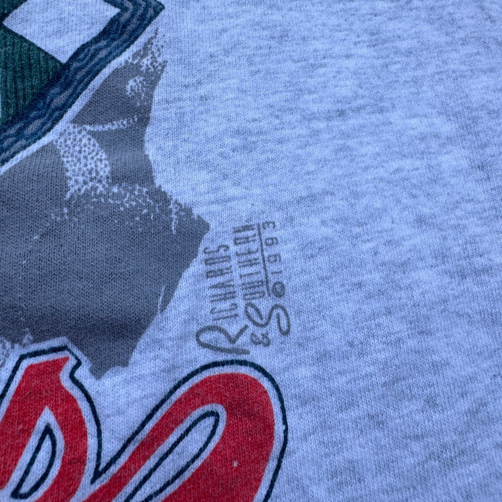 Vintage 1993 90s Alabama Cheap Seats Band T Shirt XXL Gray Fruit of the Loom USA - Picture 6 of 7